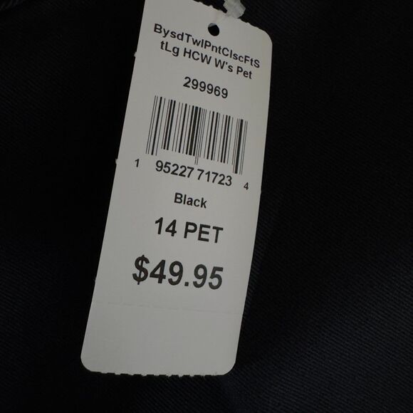 New L.L. Bean Wrinkle-Free Bayside Classic Fit Pants Women's Size 14 Petite - Picture 3 of 11